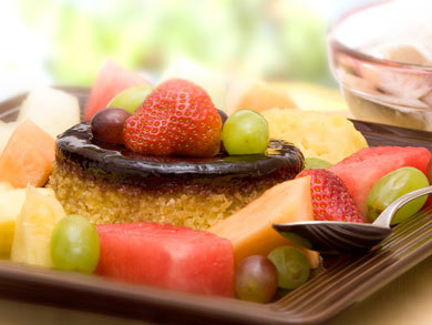 Traditional English Pudding Dessert