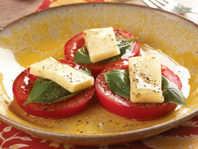 Tomato Basil Mozzarella Salad Tomato Basil Mozzarella Salad