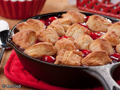 Skillet Cherry Cobbler Skillet Cherry Cobbler