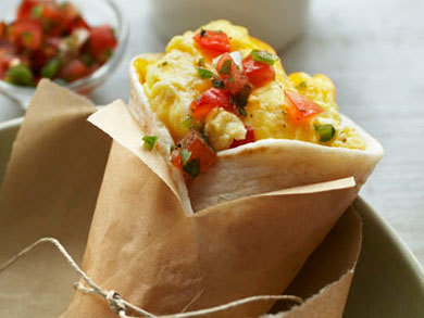 Egg & Cheese Breakfast Burrito Egg & Cheese Breakfast Burrito