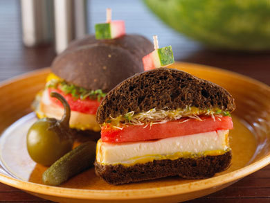 Smoked Mozzarella Watermelon Pumps Smoked Mozzarella Watermelon Pumps