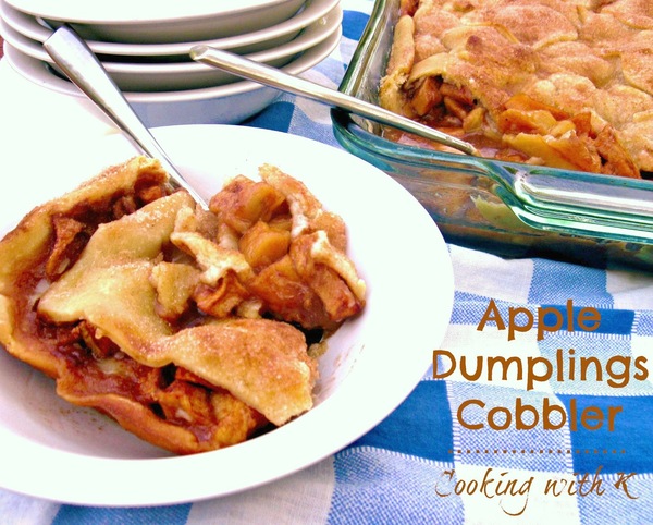 Apple Dumplings Cobbler