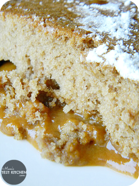 Warm Pumpkin Pudding Cake