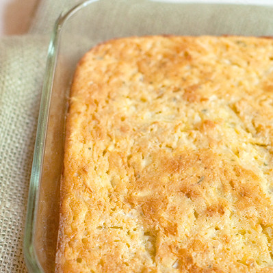 Squash and Cornbread Casserole