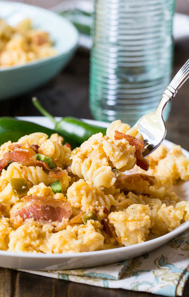 Southern Spicy Bacon Macaroni
