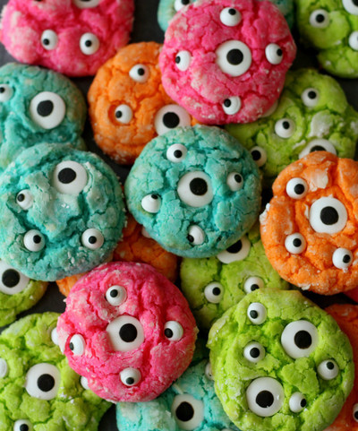 Gooey Monster Mash Cookies