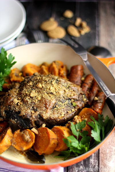 Holiday Gingersnap Pot Roast holiday gingersnap pot roast master