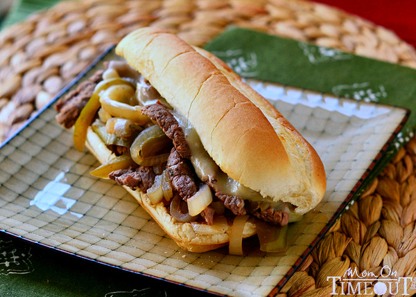 Slow Cooker Philly Cheesesteak Sandwiches Slow Cooker Philly Cheesesteak Sandwiches