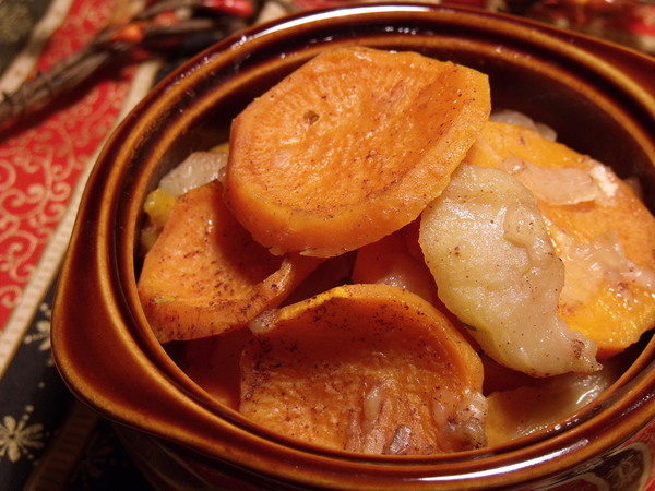 apple sweet potato bake master