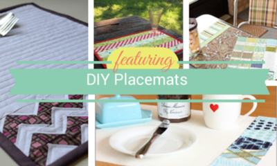 15 DIY Placemats: Dress Up Your Dinner Table