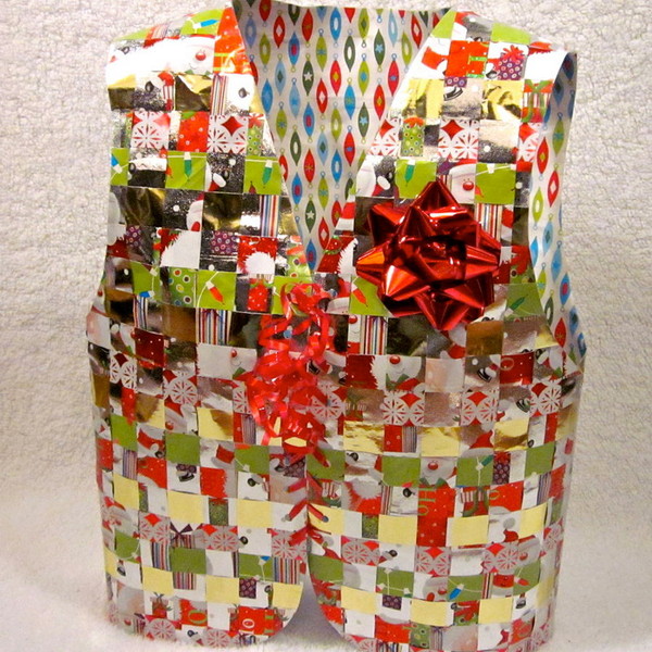 Super Cute Wrapping Paper Vest Super Cute Wrapping Paper Vest IMR