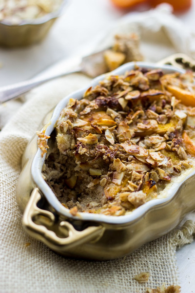 Overnight Peach Breakfast Bake Overnight Peach Breakfast Bake master