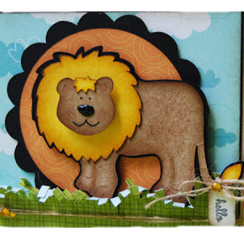 Cute Little Lion Die Cut Project Cute Little Lion Die Cut Project IMR