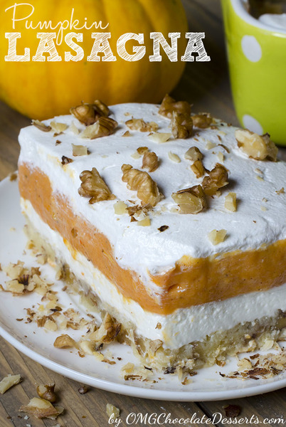 Heavenly Pumpkin Lasagna