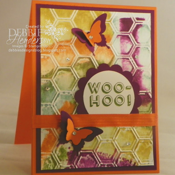 Embossed Watercolor Greeting Card Embossed Watercolor Greeting Card IMR