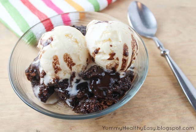 Slow Cooker Hot Fudge Cake slow cooker hot fudge cake master
