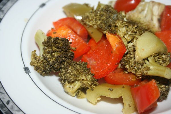 Easiest Ever Ranch Vegetables ranch roasted veggies master