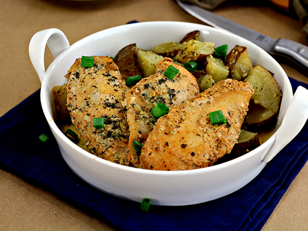 4-Ingredient Slow Cooker Ranch Chicken 4 Ingredient Ranch Chicken