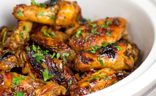 Asian-Style Orange Chicken Wings asian style orange glazed chicken wings master