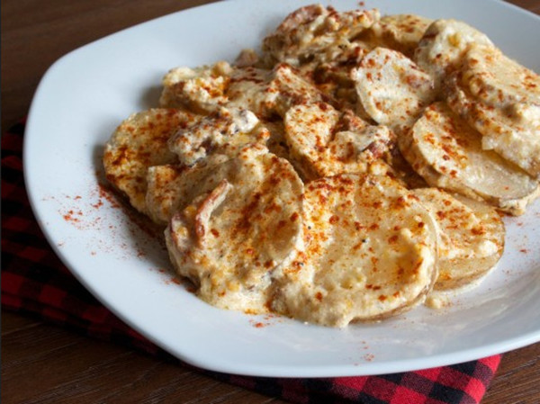 Cheesy Bacon Scalloped Potatoes cheesy bacon scalloped potatoes