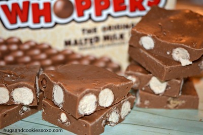 Slow Cooker Whoppers Fudge