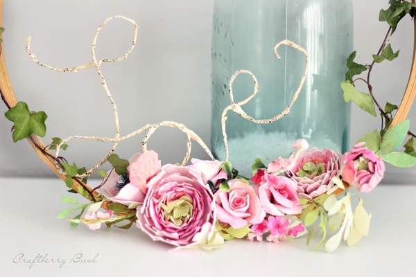 Watercolor Paper Flower DIY Wreath Watercolor Paper Flower DIY Wreath IMR