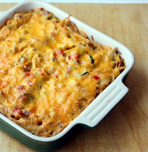 Spaghetti Casserole with Chicken Spaghetti Casserole with Chicken Master