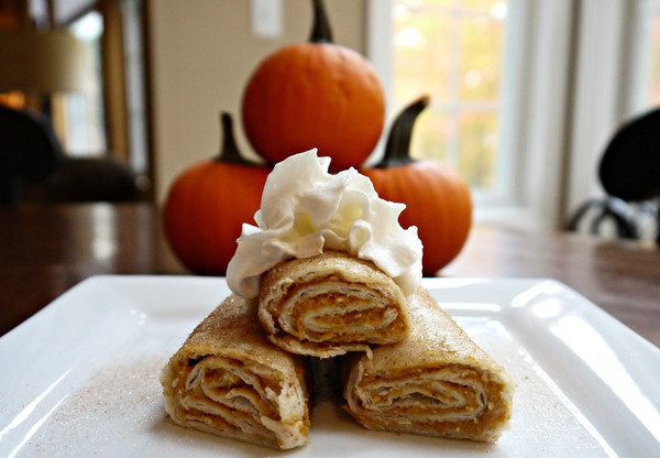 Pumpkin Pie Roll-Ups Pumpkin Pie Roll Ups