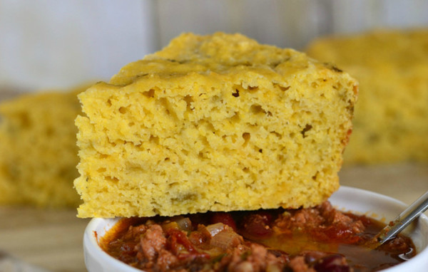 Green Chile Cheese Mexican Cornbread slow cooker mexican cornbread
