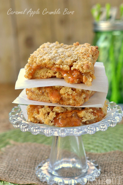 Shortcut Caramel Apple Crumble Bars Shortcut Caramel Apple Crumble Bars