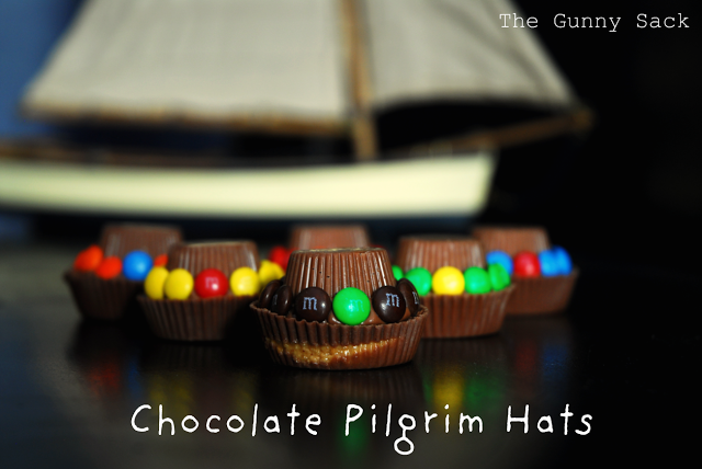 Chocolate Pilgrim Hats Chocolate Pilgrim Hats