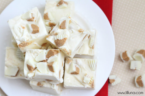 White Chocolate Reese's Fudge White Chocolate Reeses Fudge