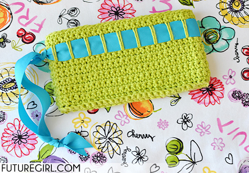 Lucky Ribbon Wristlet