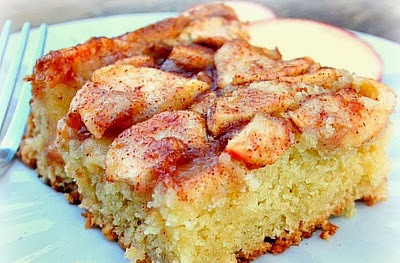 Apple-Topped Cream Cheese Coffee Cake Apple Topped Cream Cheese Coffee Cake