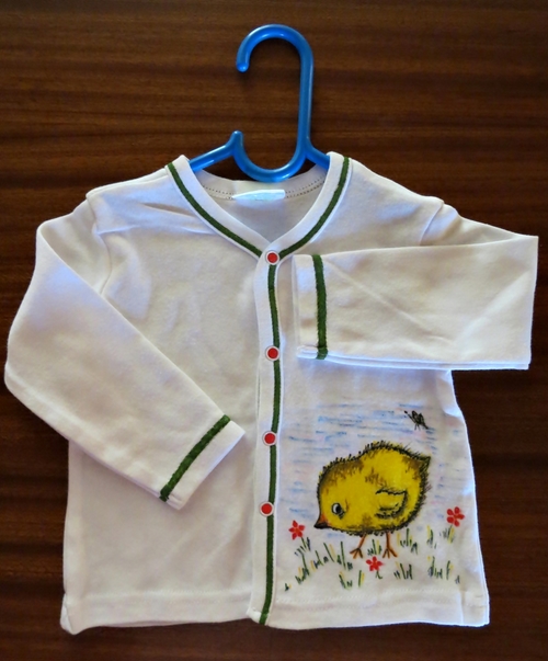 Chirp and Tweet Baby Jacket Large