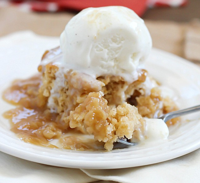 Warm Caramel Pudding Cake