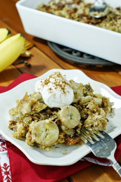 Classy Banana Spice Dump Cake