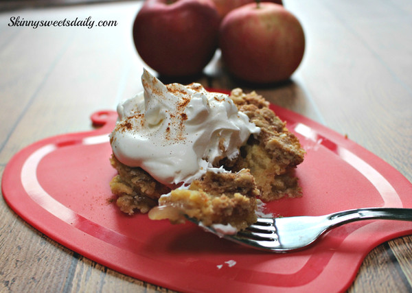 Pantry Apple Crumble Cake