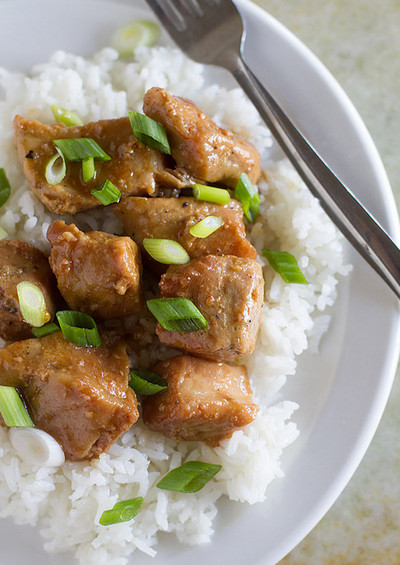 Boneless Asian Pork with Sweet Ginger Chili Sauce