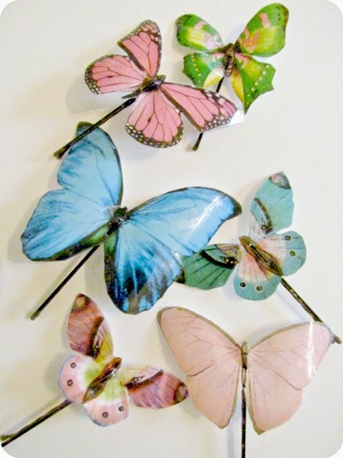 Pretty Butterfly Pins