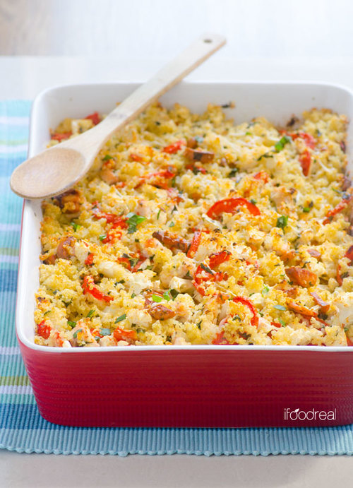 Colorful Quinoa Gratin