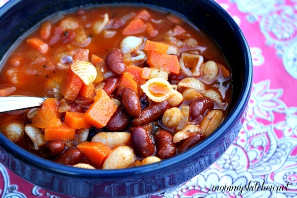 Homemade Slow Cooker Pasta e Fagioli Soup Homemade Slow Cooker Pasta e Fagioli Soup