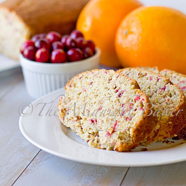 Sylvia's Cranberry Orange Bread Sylvias Cranberry Orange Bread