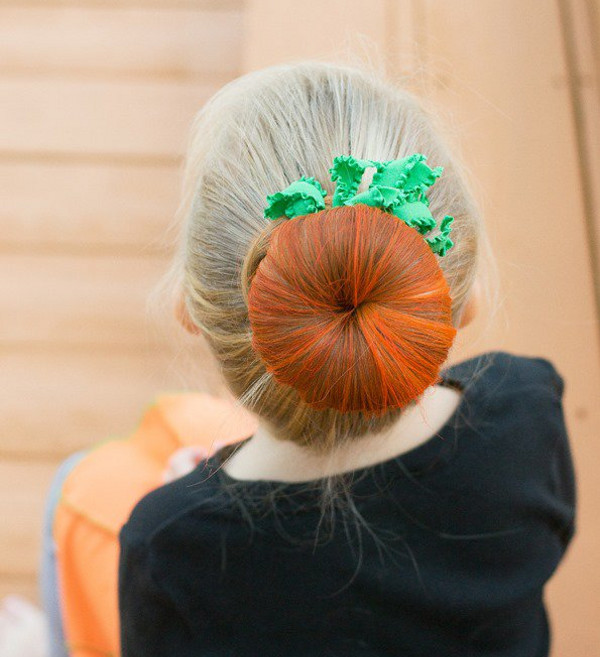 Impossibly Cute Pumpkin Bun