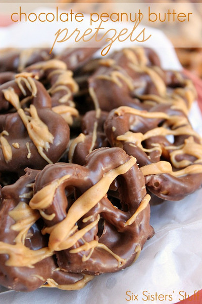 Crazy Easy Chocolate Peanut Butter Pretzels Crazy Easy Chocolate Peanut Butter Pretzels