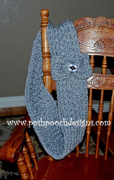 Foggy Morning Infinity Scarf