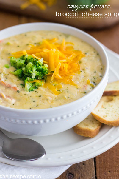 Copycat Panera Broccoli Cheese Soup