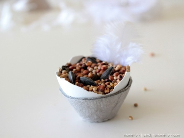 Unique Wedding Sendoff Birdseed Craft