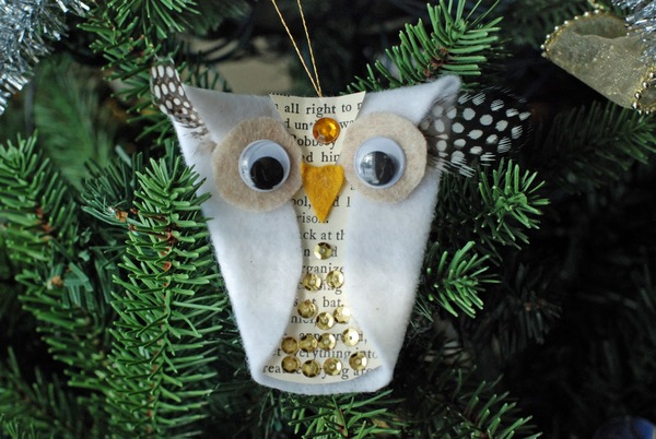 Whoo-liday Felt Owl Ornament Whoo-liday Felt Owl Ornament