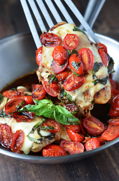 The Best Caprese Chicken